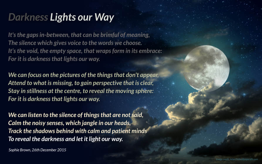 Darkness Lights Our Way by Sophie Brown