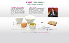 Biscuit-PR website