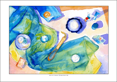 Example of Print from "Still life in Turquoise"