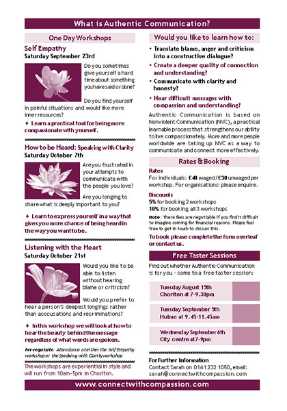 Leaflet design page 2