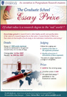 Prize Essay Poster 2007