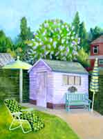 Lilac bush, Lilac shed